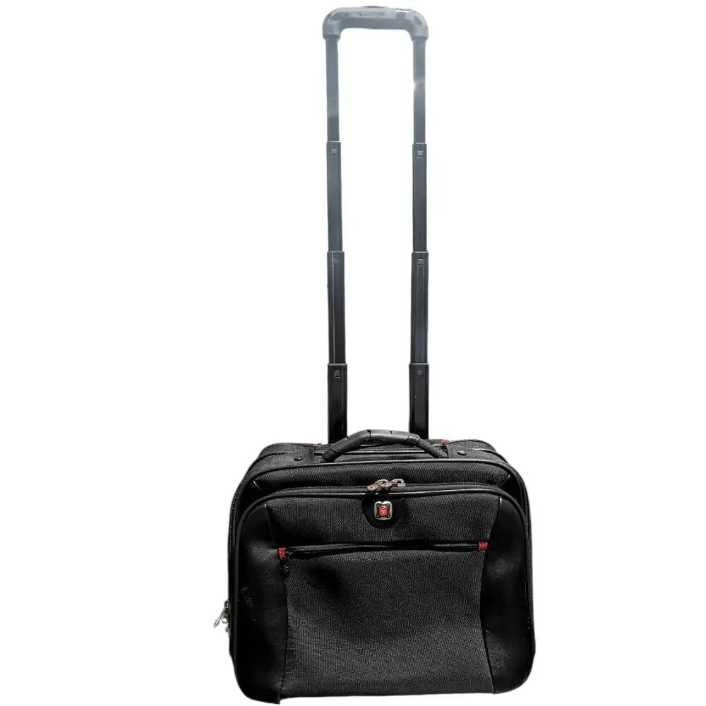 SWISS GEAR Wenger Potmac Carry-On Two Wheeled Laptop Briefcase Luggage Bag
